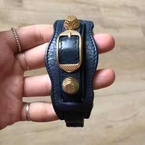 Balenciaga leather bracelet